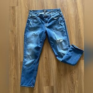 Judy Blue Distressed Boyfriend Women Jeans Size 13/31